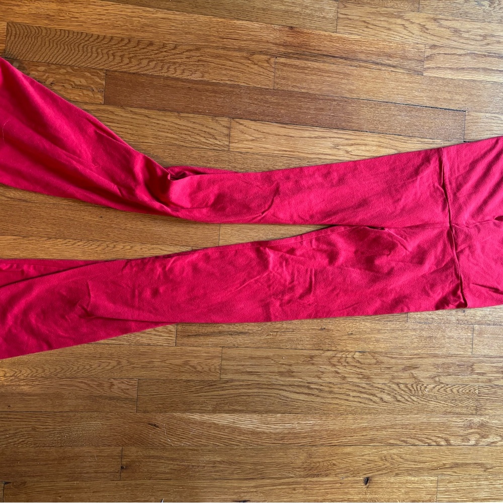 Vibrant Red Leggings
